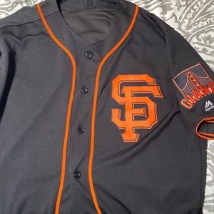 San Francisco Giants Black Authentic Jersey